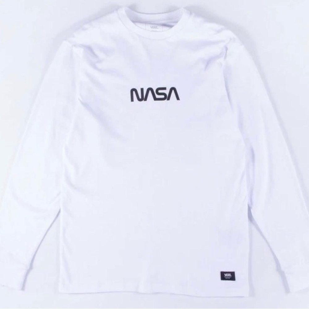 Vans x NASA Spaceman Voyager Long Sleeve T-shirt Size L